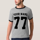 Search for number tshirts Team