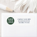 Search for advertisement return address labels Modern