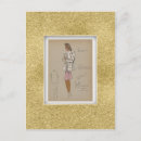 Search for vintage fashion postcards Old fashioned