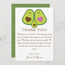 Search for avocado thank you cards Avocado baby shower