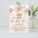Search for unique fairy invitations Little miss onederful