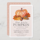 Search for autumn 1st birthday invitations Cute
