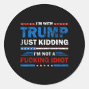 Search for idiot stickers Maga