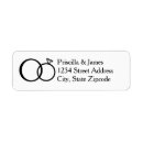 Search for white diamonds return address labels Black and white
