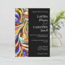 Search for multicolor wedding invitations Chic