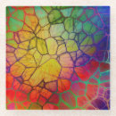 Search for colourful mosaic coasters Green