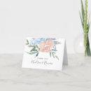 Search for floral thank you cards Dusty blue