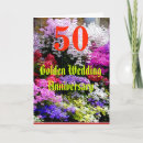 Search for golden wedding anniversary cards Years