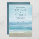 Search for abstract wedding invitations Beach