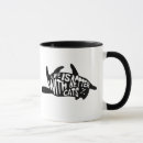 Search for cat typography mugs Black and white