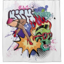Search for graffiti shower curtains Fashion