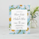 Search for blue daisy wedding invitations Pretty