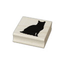 Search for black cat rubber stamps Silhouette