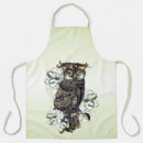 Search for green owl aprons Wildlife