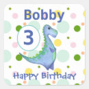 Search for dinosaur name stickers Birthday