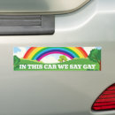 Search for gay bumper stickers Rainbow