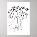 Search for musical graphic posters Design