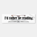 Search for reading bumper stickers Bibliophile