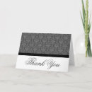 Search for grey damask thank you cards Elegant