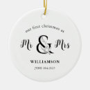 Search for 1st photo christmas tree decorations Newlywed
