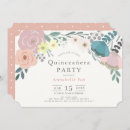 Search for cute quinceanera invitations Floral