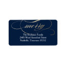Search for matching return address labels gold
