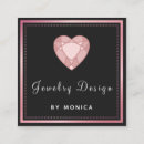 Search for gemstones business cards Trendy