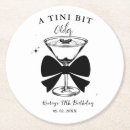 Search for bit coasters Martini birthday party