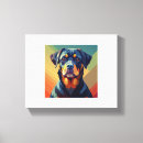 Search for rottweiler canvas prints Pug