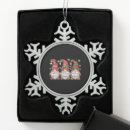 Search for three of christmas tree decorations Santa