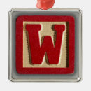 Search for letter w christmas tree decorations Keepsake