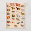Search for allies postcards Flags