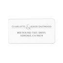 Search for thank you wedding return address labels Modern