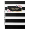 Search for floral notebooks Black and white