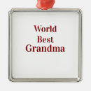 Search for mothers day christmas tree decorations Best grandma ever