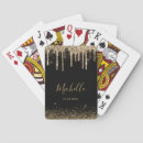 Search for sparkling playing cards Black