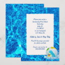 Search for swim party invitations Water