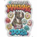 Search for large dog breeds stickers Bully breed