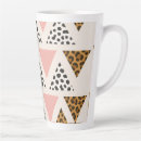 Search for pink triangle mugs Geometric design
