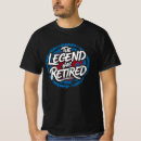 Search for the legend has retired tshirts Vintage