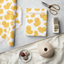 Search for yellow duck wrapping paper Baby shower