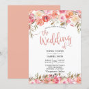 Search for peach wedding invitations Blush pink