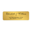 Search for golden return address labels Elegant