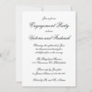 Search for fancy engagement party invitations Simple