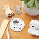 Search for white tree key rings Palm