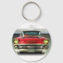 Search for 1957 chevy key rings Red