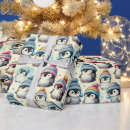 Search for cute penguin wrapping paper Cartoon
