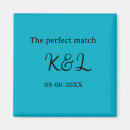 Search for couple magnets Calligraphy typography elegant
