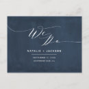 Search for blue wedding postcards Stylish