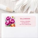 Search for peonie return address labels Bride